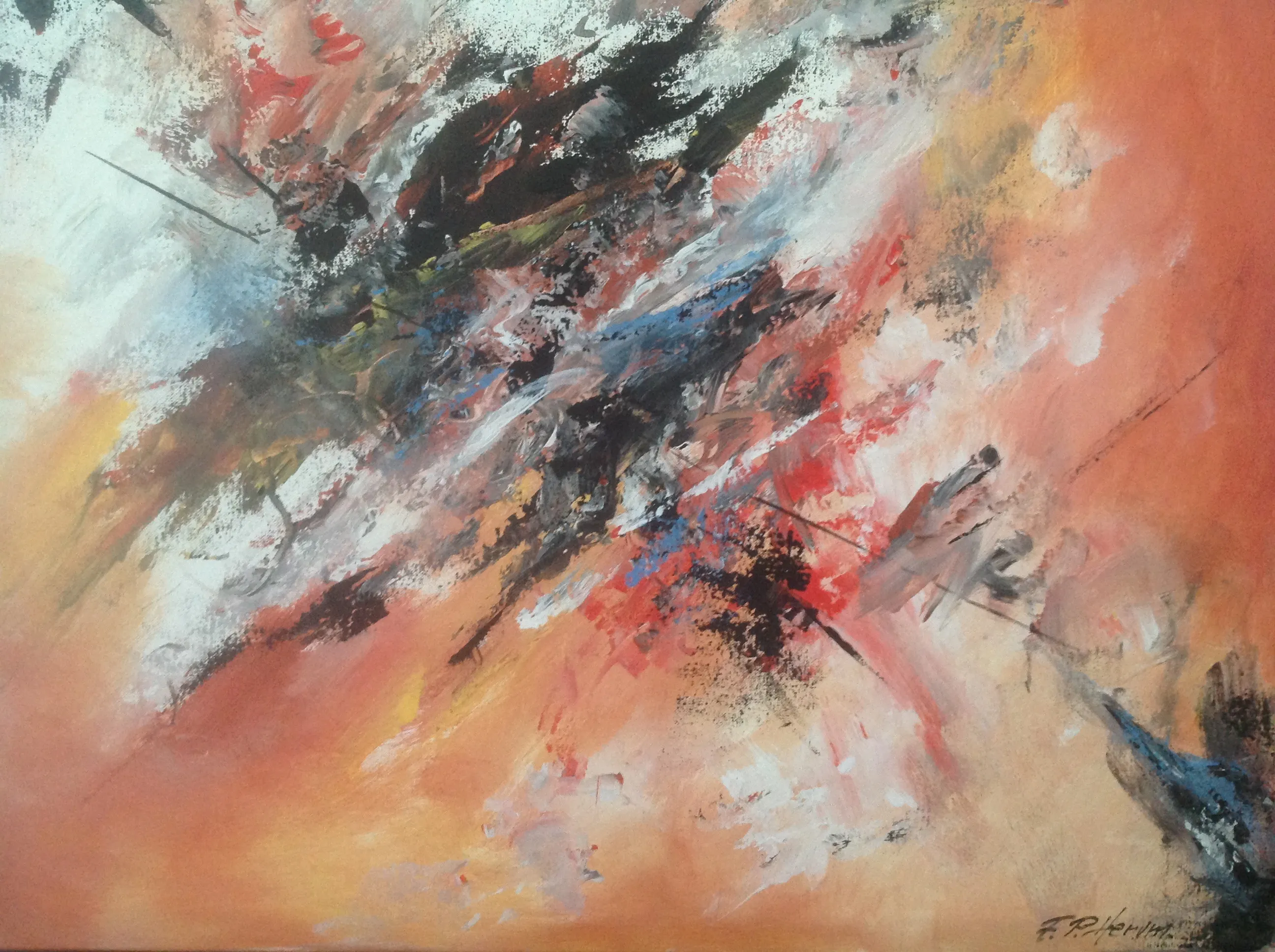 Maleri nr 144 60 cm X 80 cm